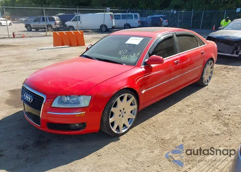 2006 Audi A8 L 4.2 из США, поврежденный, VIN WAUML44E06N018772